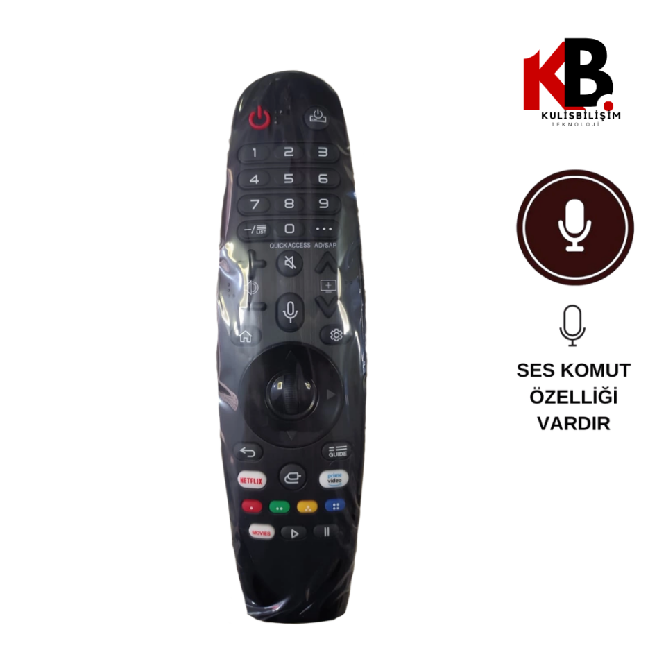 Lg Tv Uyumlu Ses Komutlu Akıllı TV Kumanda