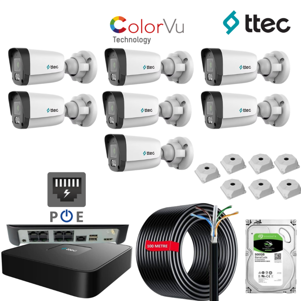 TTEC IP Kamera Seti